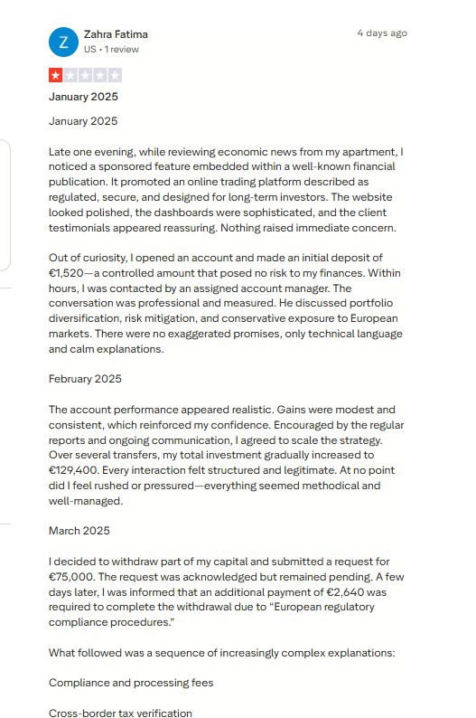 Analysis of customer reviews of proxtrend.com from open sources.